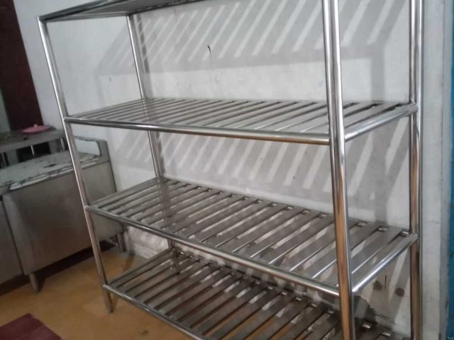 Rack Slotted 4 Tingkat (Baru)