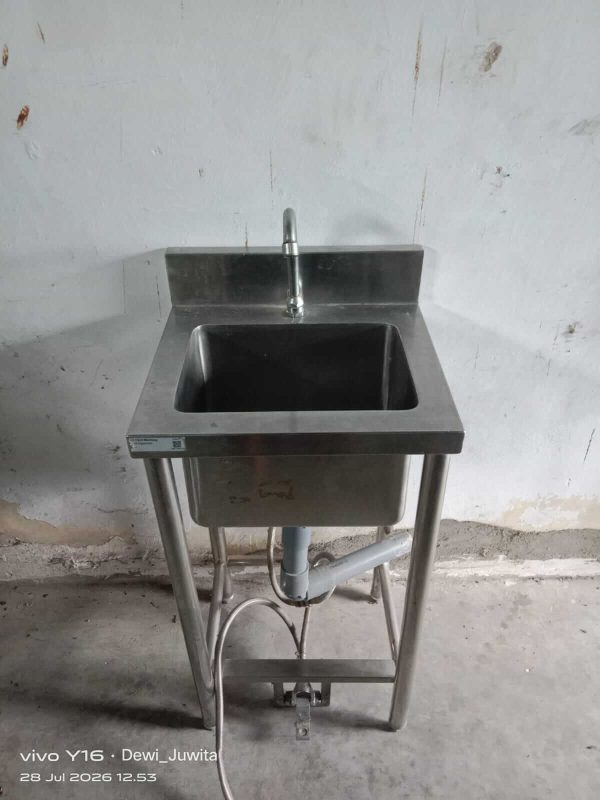 Meja Sink 1 Lubang (Single Sink Table)